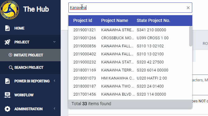 QuickSearchSearchSelectProject.gif